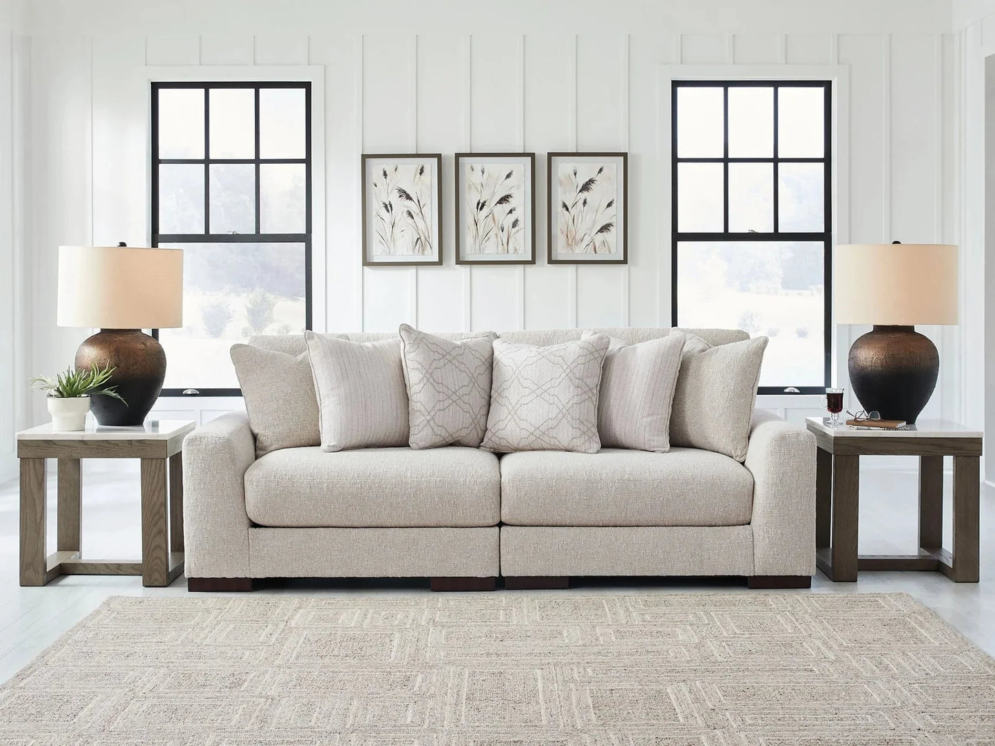 Cavella 2-Piece Sectional Loveseat