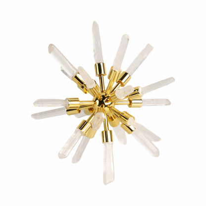 8" Fiona Small Crystal Starburst Statuary Kd