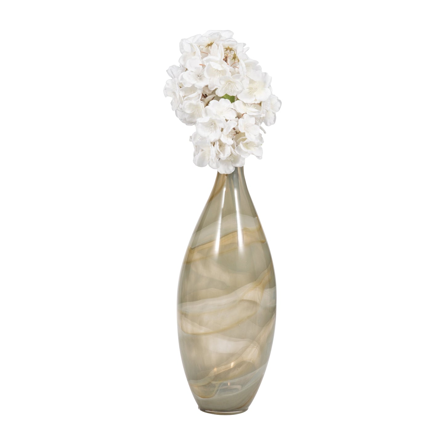 EV19449 |16" Charu Large Green Vase