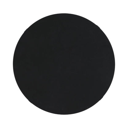 METAL, S/3 14/16/18" ROUND MIRRORED TRAYS, BLACK