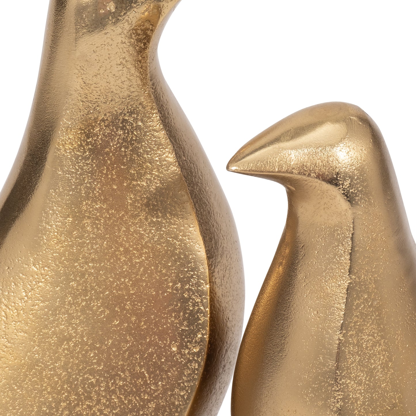 S/2 7/8" Lissa Birds, Gold