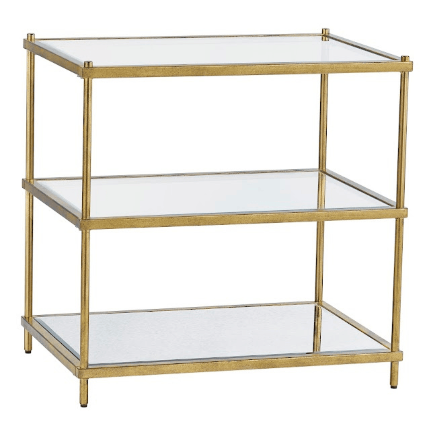 CVFZR5253 | Gold Foil finish Side TABLE