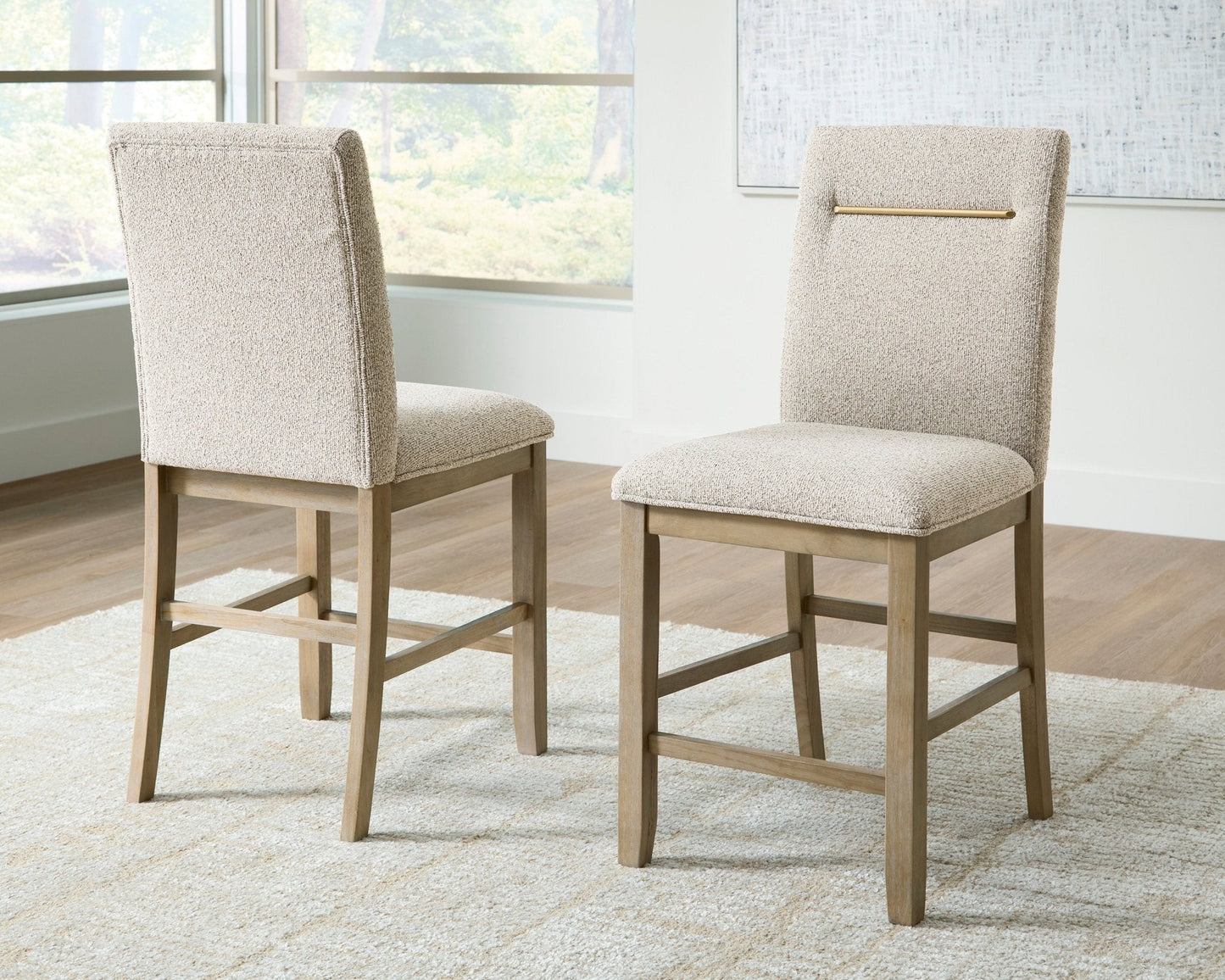 Crendlin RECT Dining Room Counter Table Set