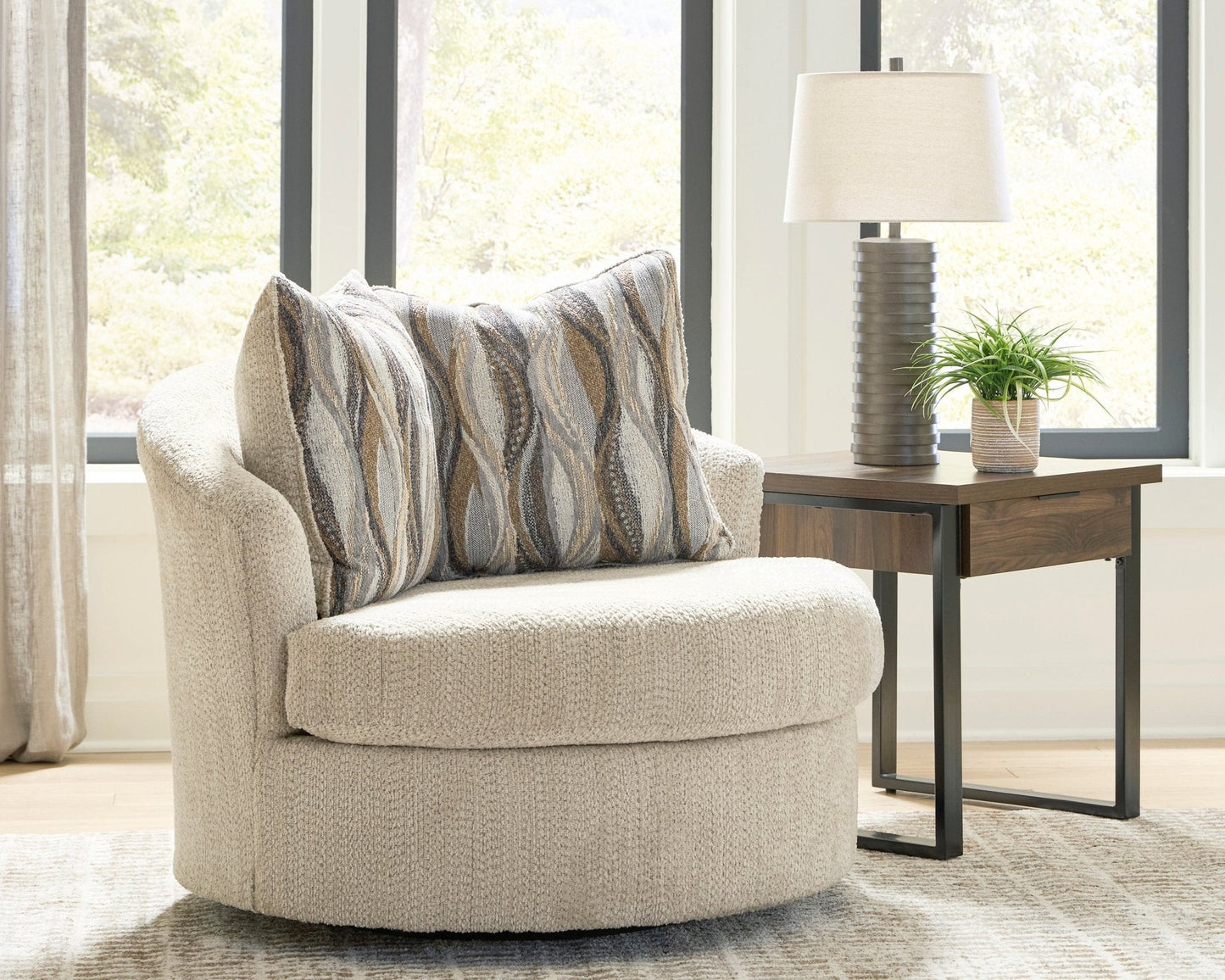 Crespino Swivel Accent Chair