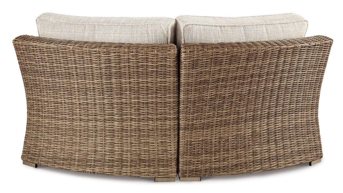 Curved Corner Chair w/Cushion