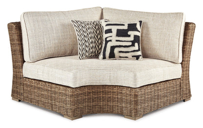 Curved Corner Chair w/Cushion
