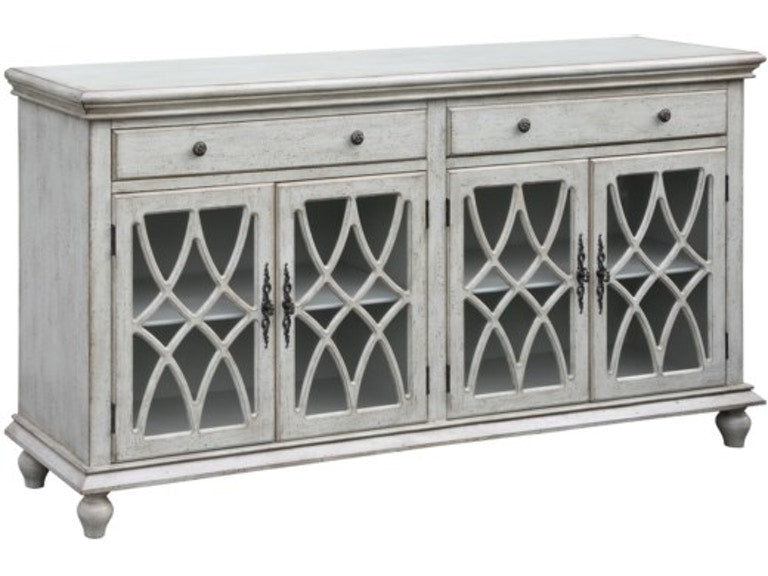 CVFZR2175  Isabelle Gray Mirrored Sideboard( Crestview  )