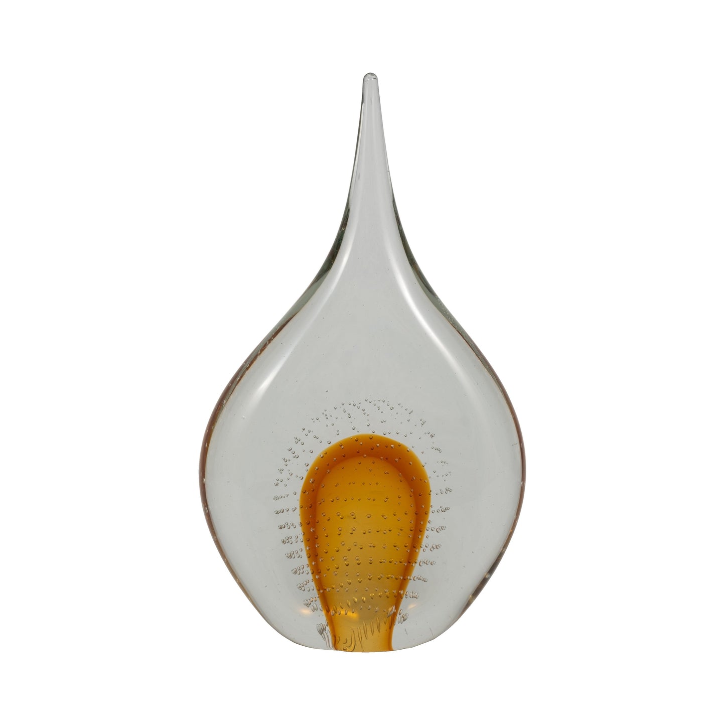 EV20143-02  14" MANI LARGE CRYSTAL BALL STATUARY( Sagebrook Home  )