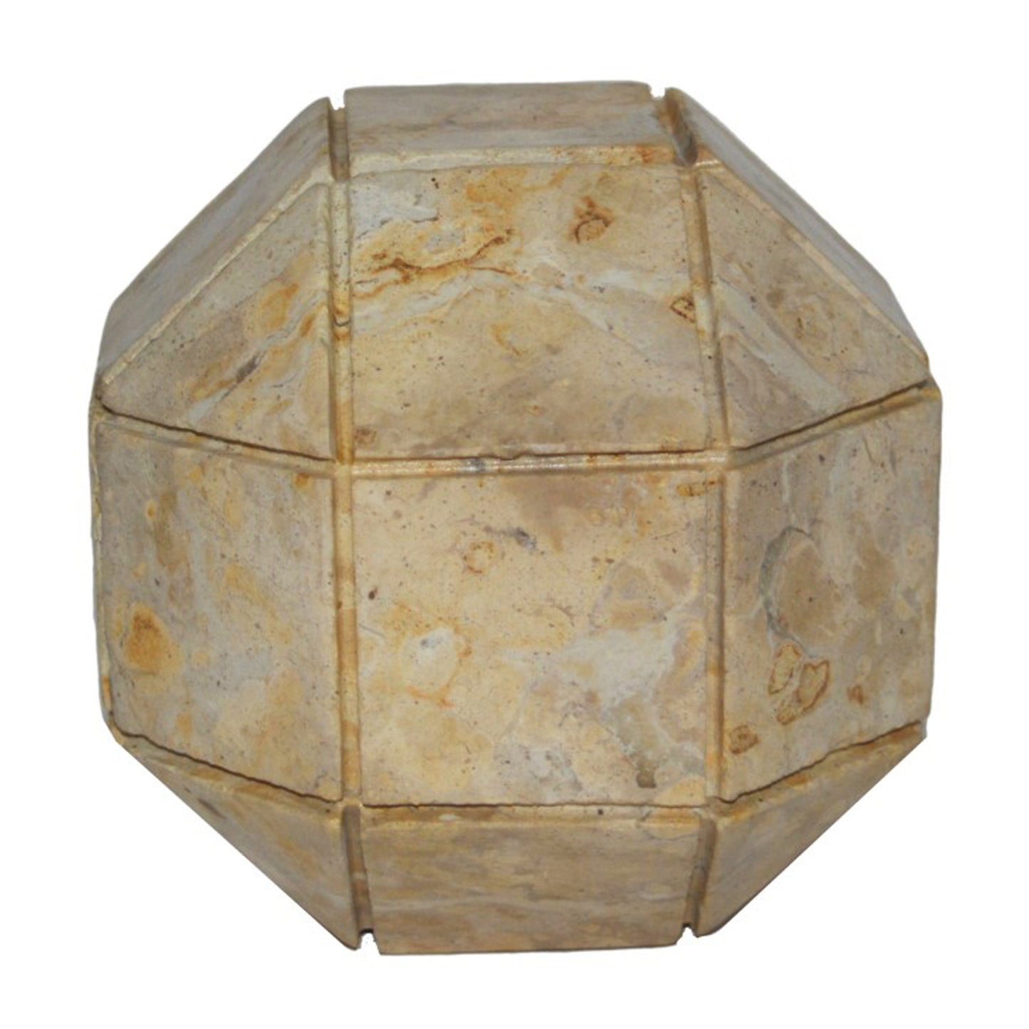 6" Pompano Large Beige Marble Sphere