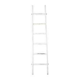 13933-01  Wooden , Decorative 76" Ladder, Black( Sagebrook Home  )