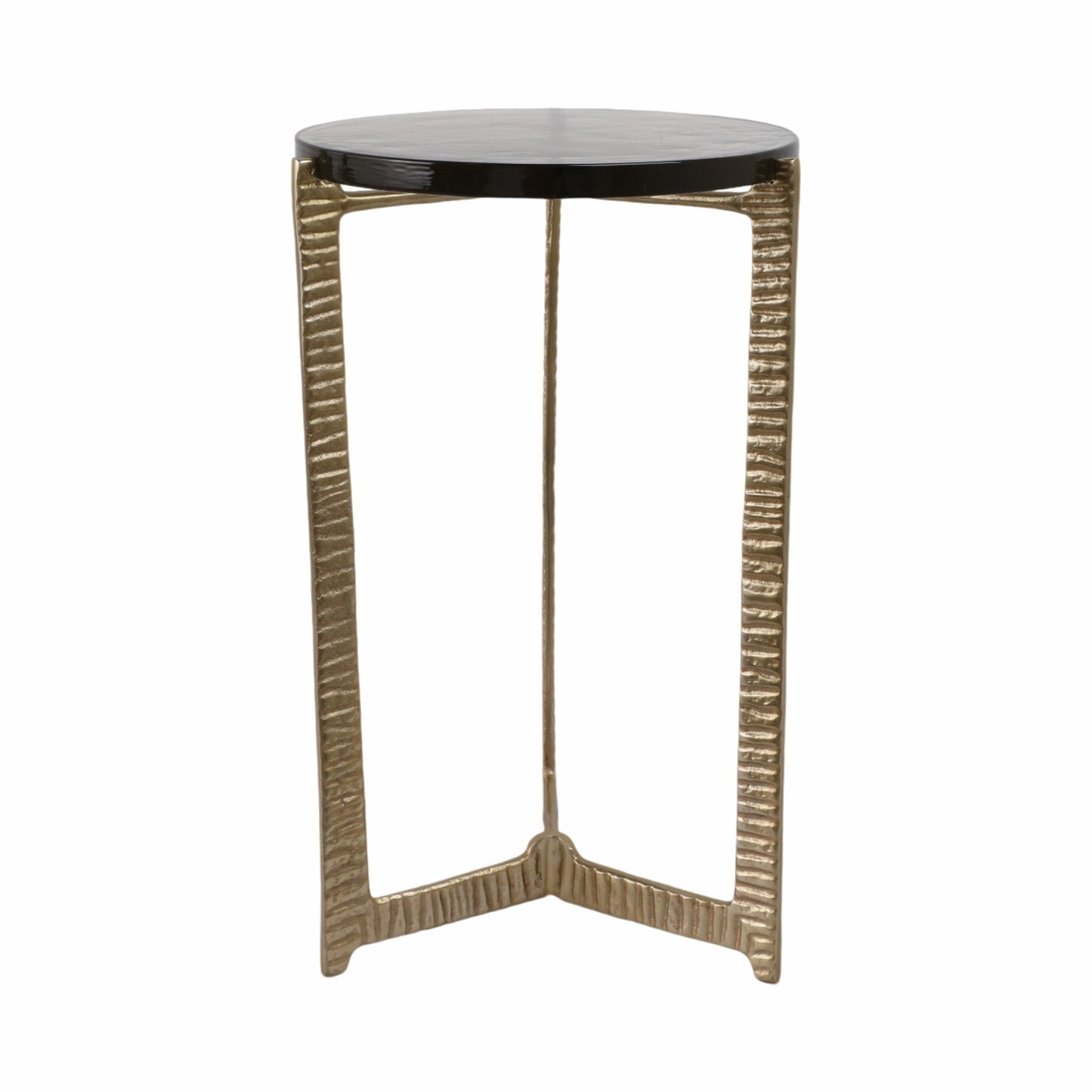 22" Bennington Tall Recycled Glass Accent Table