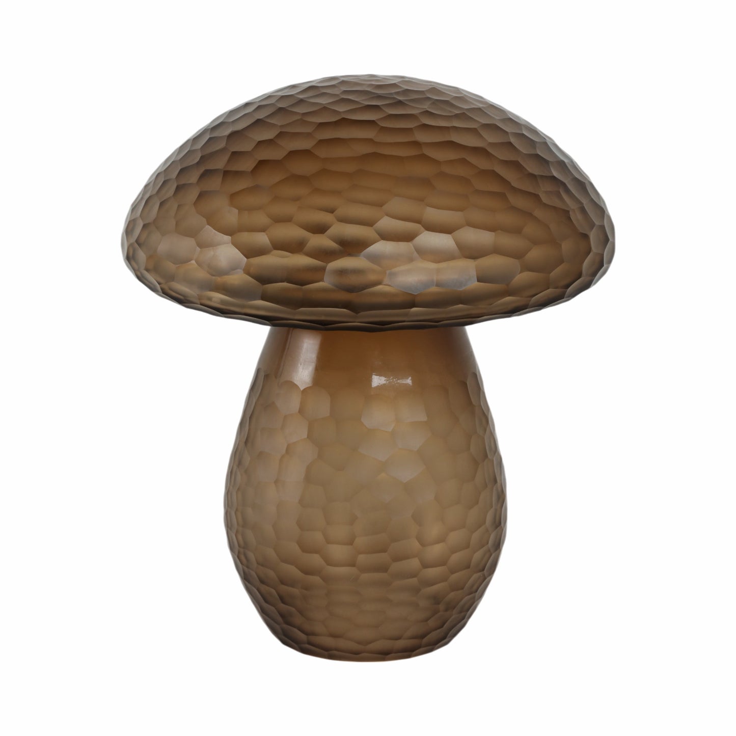 14" Limoge Large Glass Mushroom