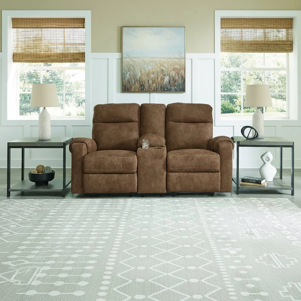 DBL Rec Loveseat w/Console