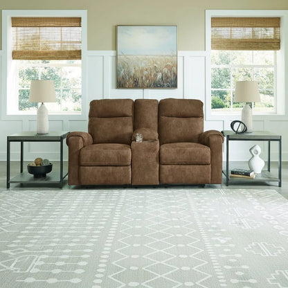 DBL Rec Loveseat w/Console