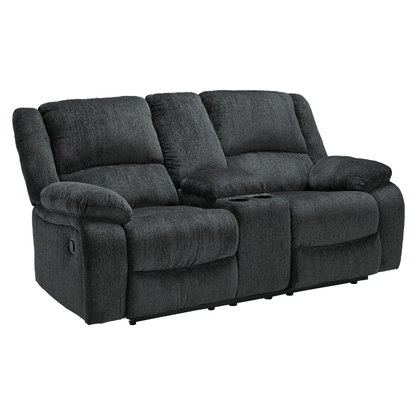 Draycoll Reclining Sofa & Loveseat with Free Recliner