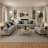 Tight-Rope Morren Sofa set with Free Milloton Table (Set of 3)