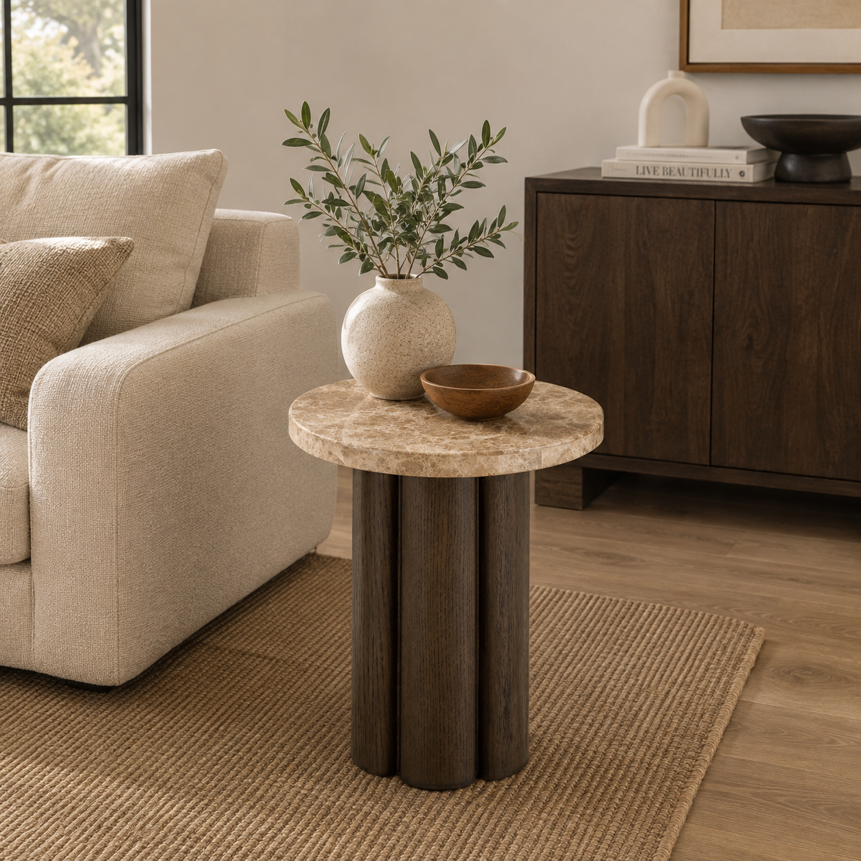 Darimore Chair Side End Table