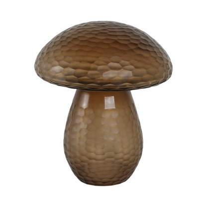 14" Limoge Large Glass Mushroom