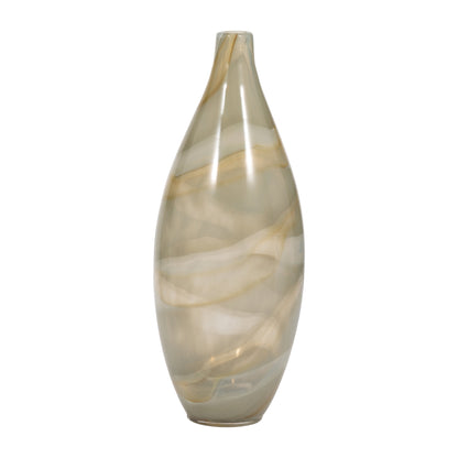 EV19449 |16" Charu Large Green Vase