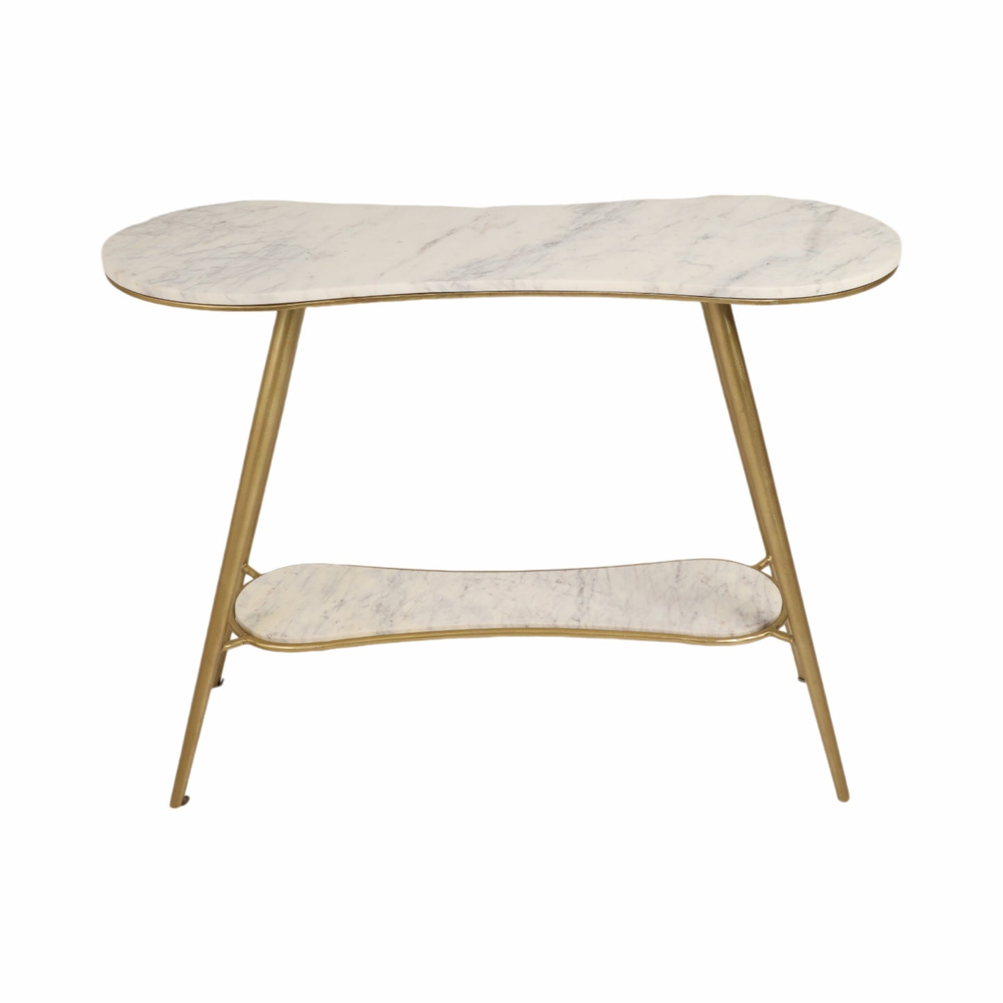 40" Allessa Marble Console Table