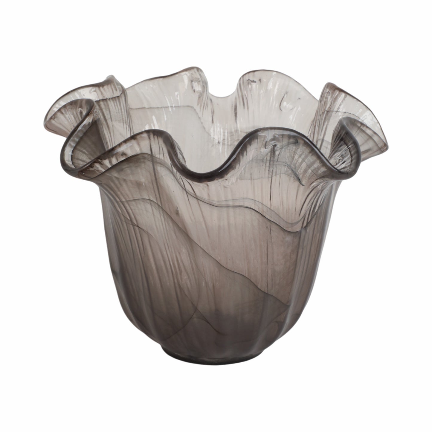 14" Varese Short Italian Art Glass Vase