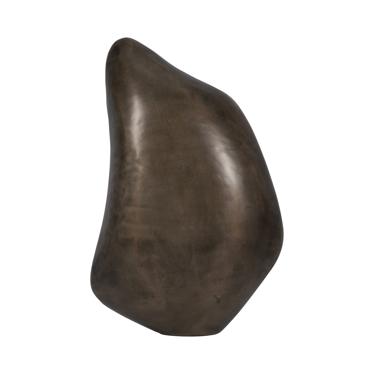 METAL, 16" LEAF FLOOR VOTIVE HOLDER, GOLD