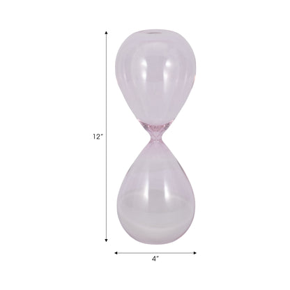 12" Hayley Small Pink Hourglass