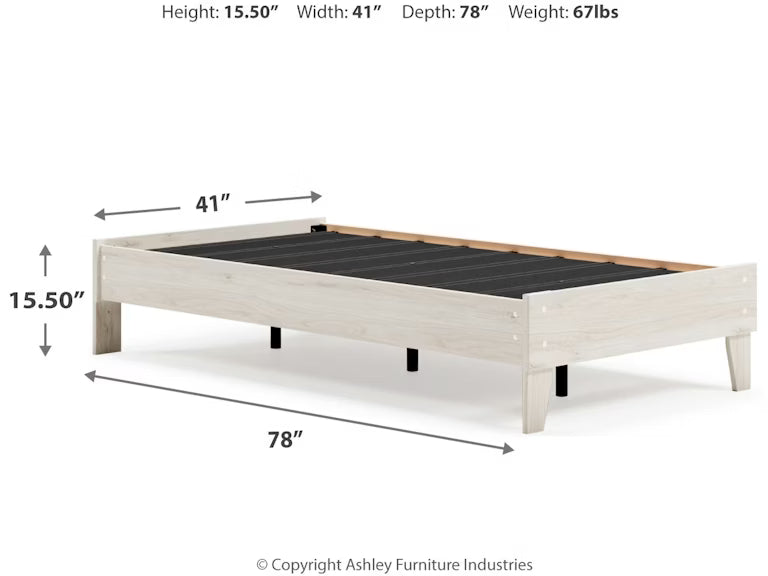 Socalle Twin Platform Bed
