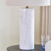 Echo Grey Marble Table Lamp