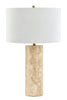 Echo Travertine Table Lamp
