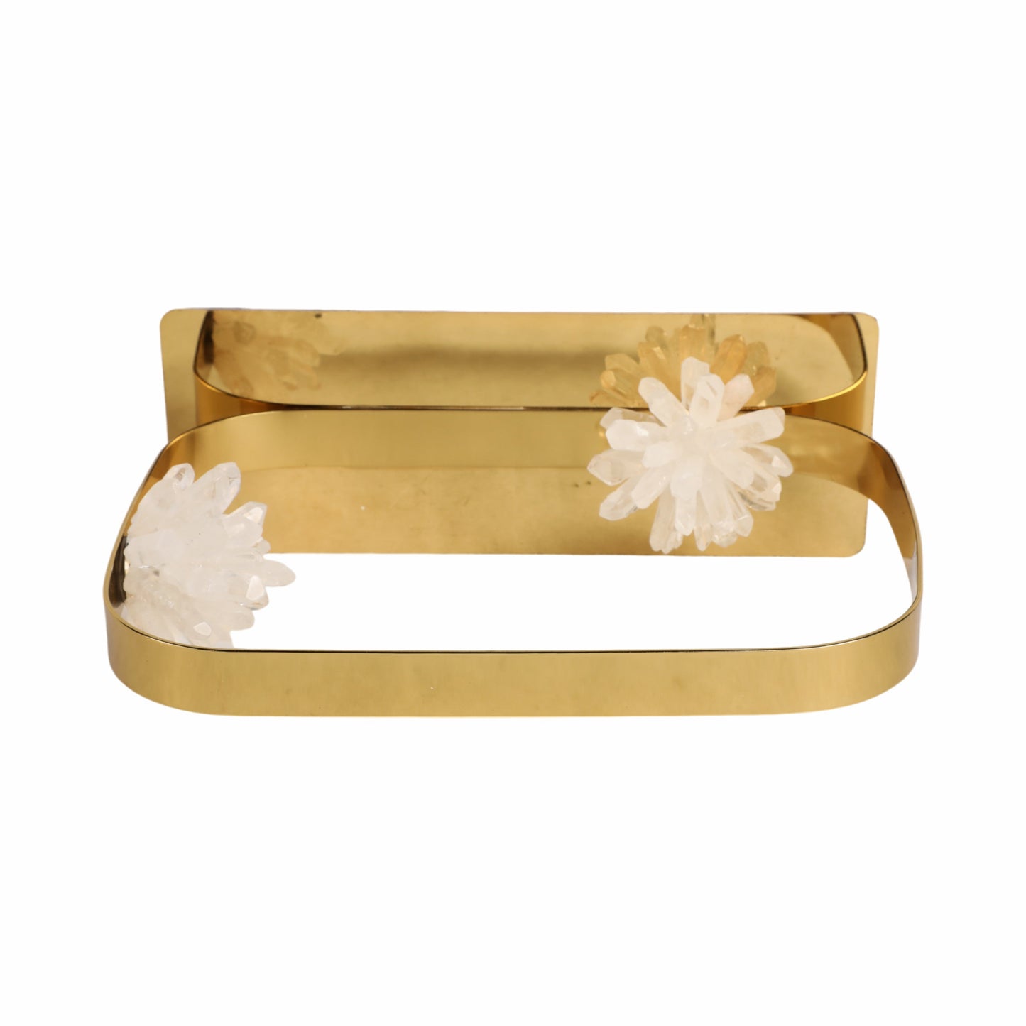 11" Hudson Small Stone Statuary, Clear