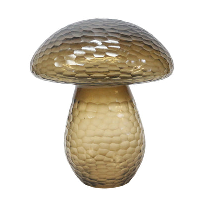 14" Limoge Large Glass Mushroom