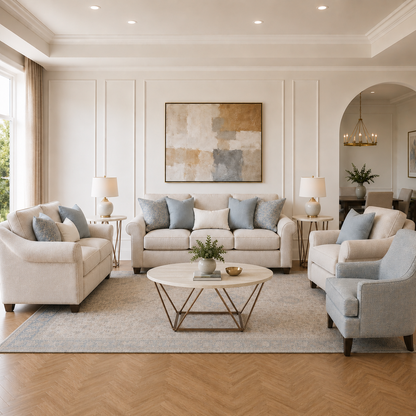 Belread Sofa Set with Free Tarica Table (Set of 3)