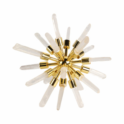 8" Fiona Small Crystal Starburst Statuary Kd