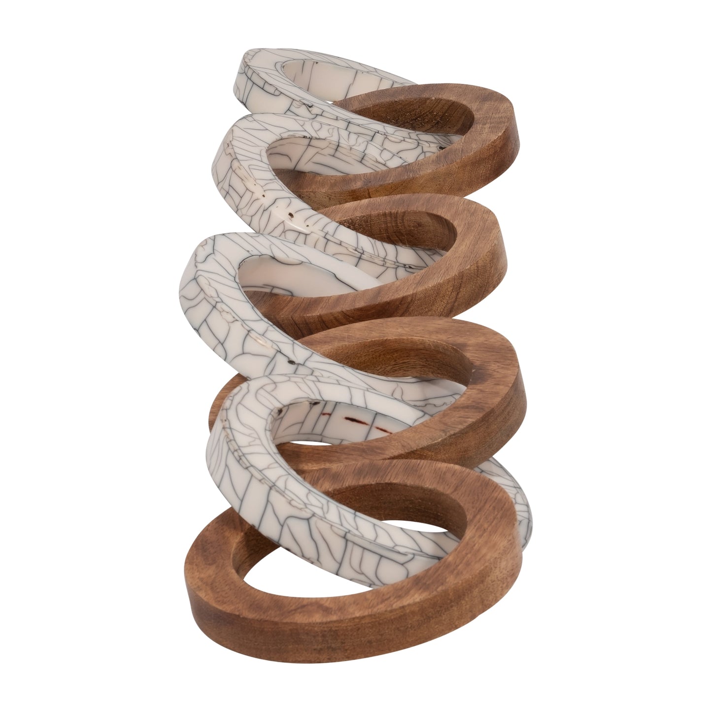 EV19517 |33" Addy Wood  And Resin Link Chain