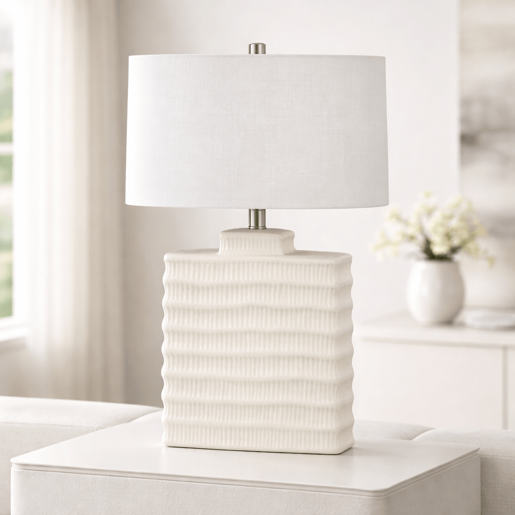 Fairfax Carved Table Lamp