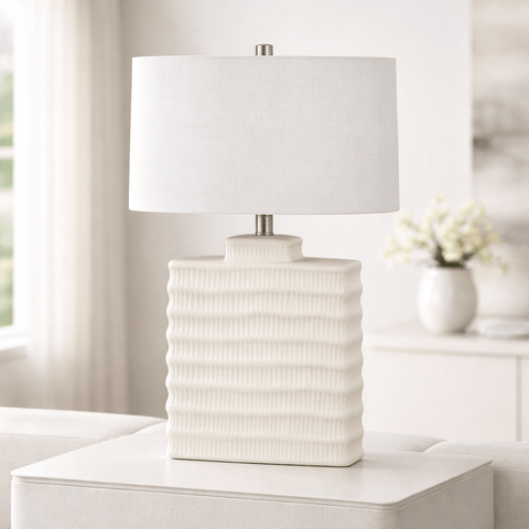 Fairfax Carved Table Lamp