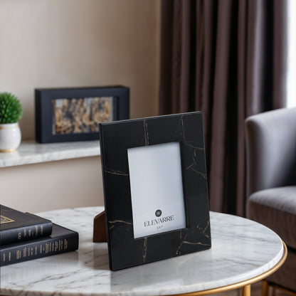 5x7 Edina Black Quartz Photo Frame