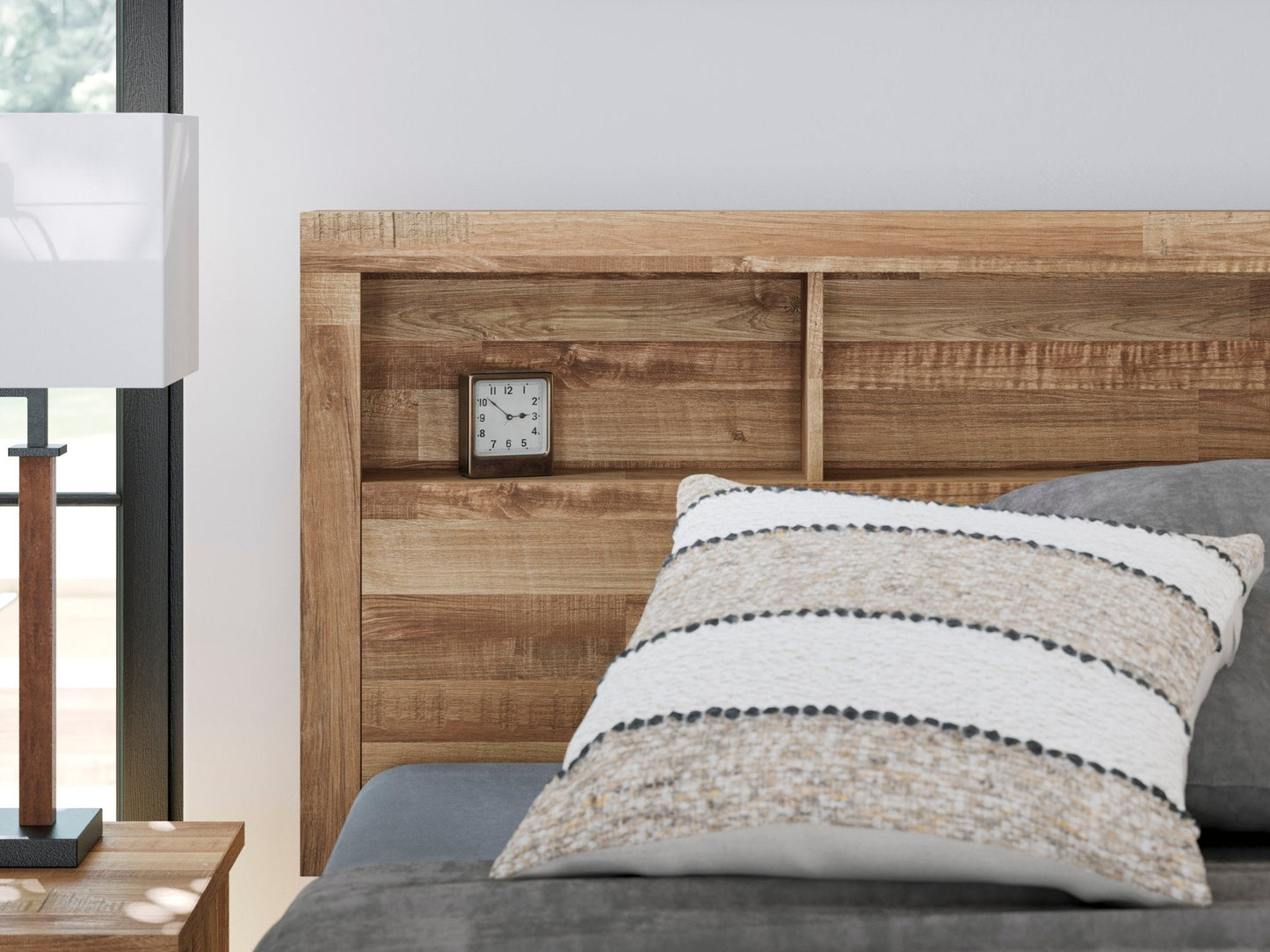 Finaria Full Bookcase Bed