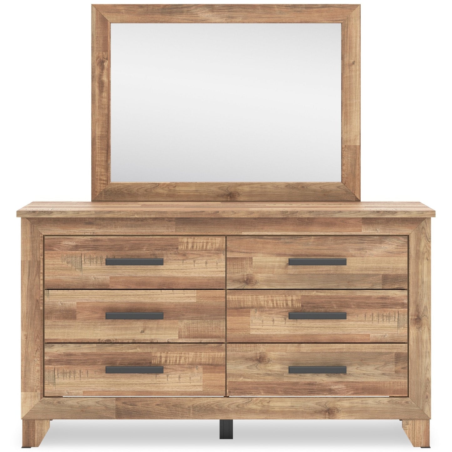 Finaria Six Drawer Dresser and Mirror