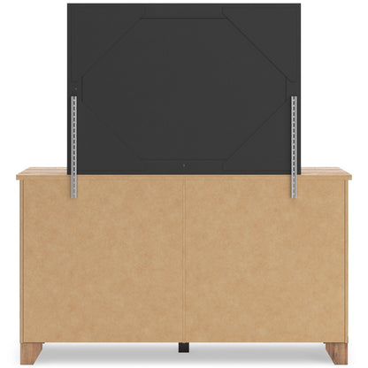 Finaria Six Drawer Dresser and Mirror