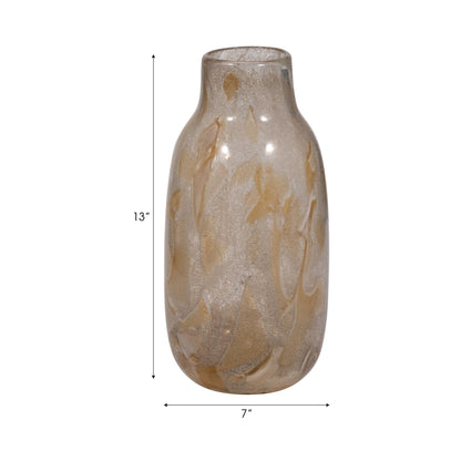 FOLEY NATURAL GLASS VASE |EV19709