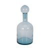 Glass Bottle With Stopper, Light Blue |20542-01