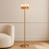 GLASS FLOOR LAMP