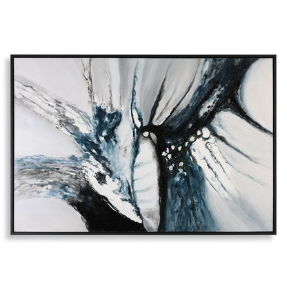 Go With The Flow Hand Painted Canvas