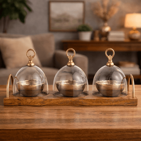 Golden Nest Serving Set