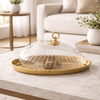 Grand Gourmet Glass Dome Platter