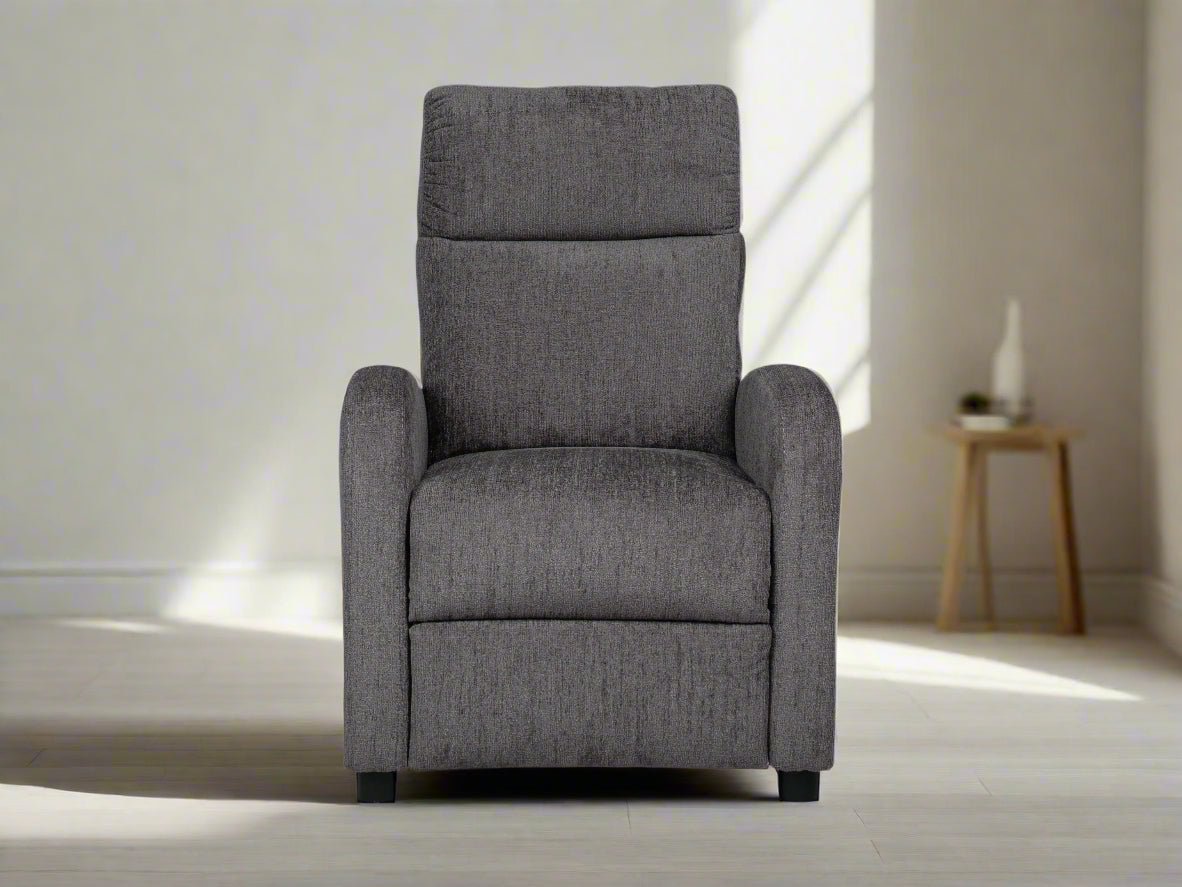 Gray Musk High Leg Recliner