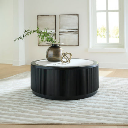Grayman Round Cocktail Table