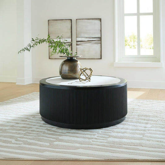 Grayman Round Cocktail Table